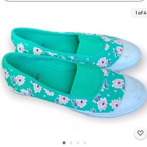 Mini Boden Floral Flats Size 36